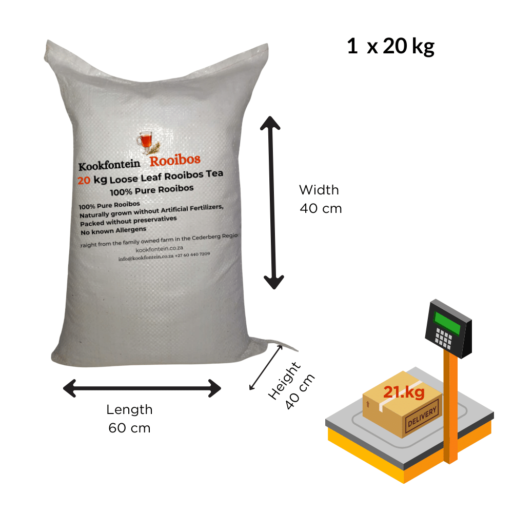 Loose Natural Rooibos 20kg | Bulk South African Rooibos 4 20kg-Shipping