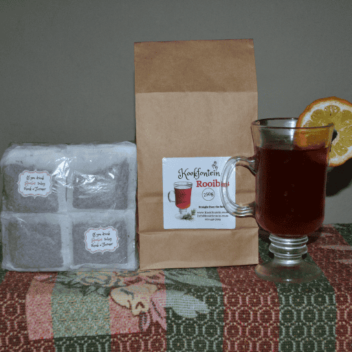 100 Natural Rooibos Teabags | Kookfontein Rooibos 1 100 Natural Rooibos Teabags 250g