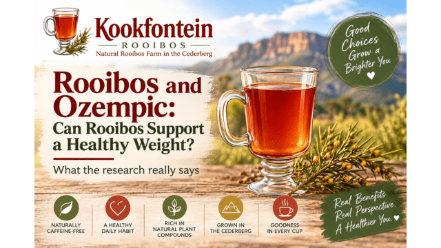 Rooibos and Ozempic: Can Rooibos Support a Healthy Weight?